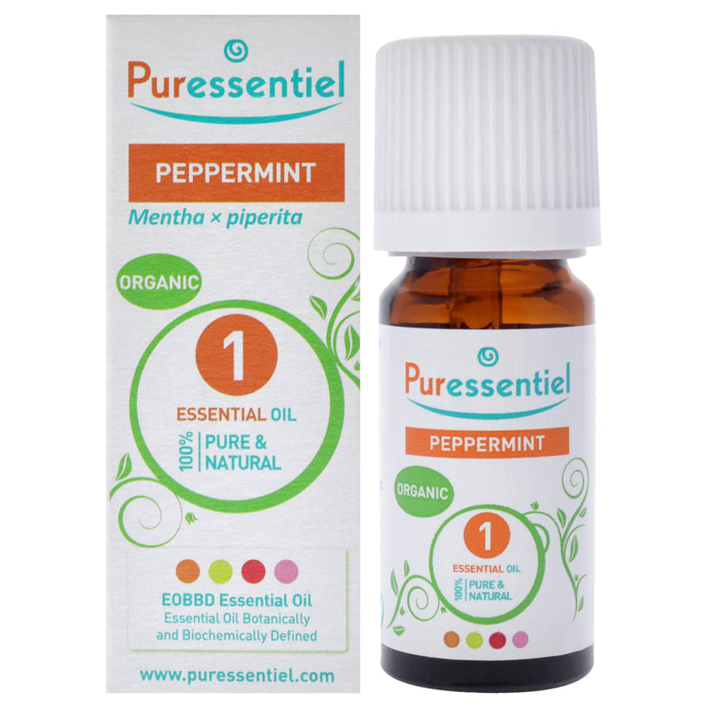 Puressentiel Organic Essential Oil - Peppermint by Puressentiel for Unisex - 0.3 oz Oil