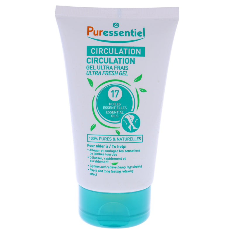 Puressentiel Circulation Ultra Fresh Gel by Puressentiel for Unisex - 4.22 oz Gel