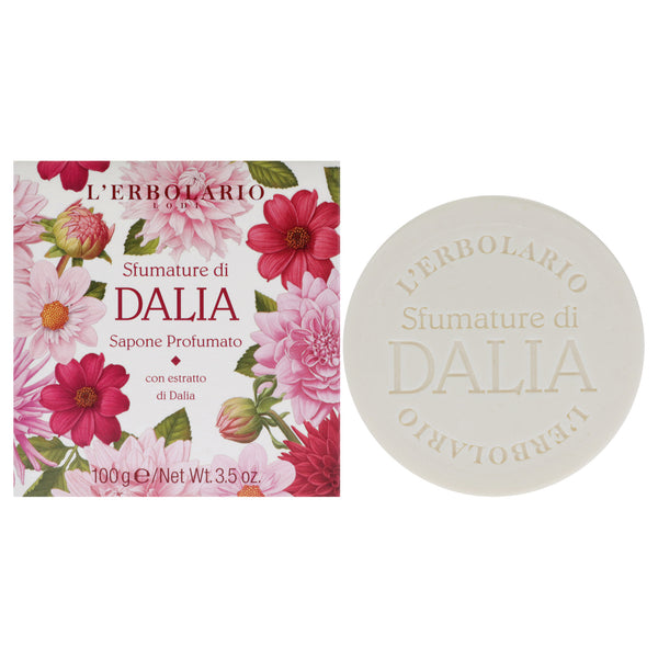 LErbolario Shades of Dahlia Perfumed Soap by LErbolario for Unisex - 3.5 oz Soap