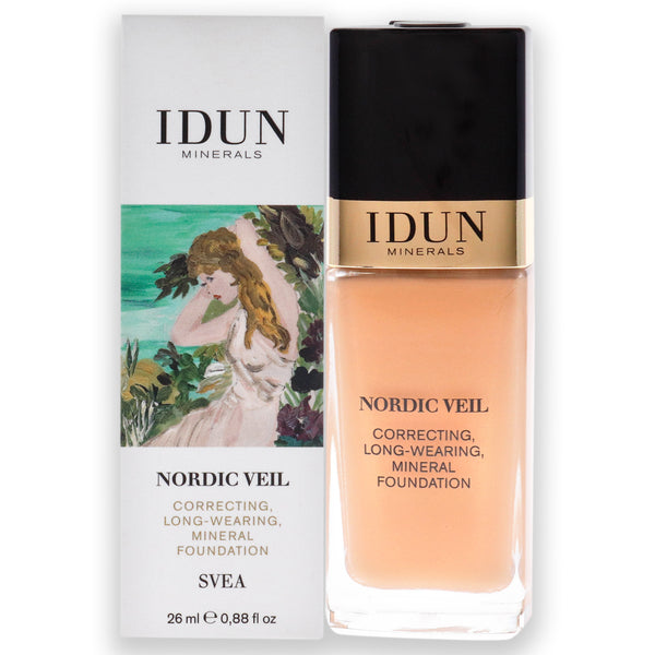 Idun Minerals Nordic Veil Foundation - 309 Svea by Idun Minerals for Women - 0.88 oz Foundation