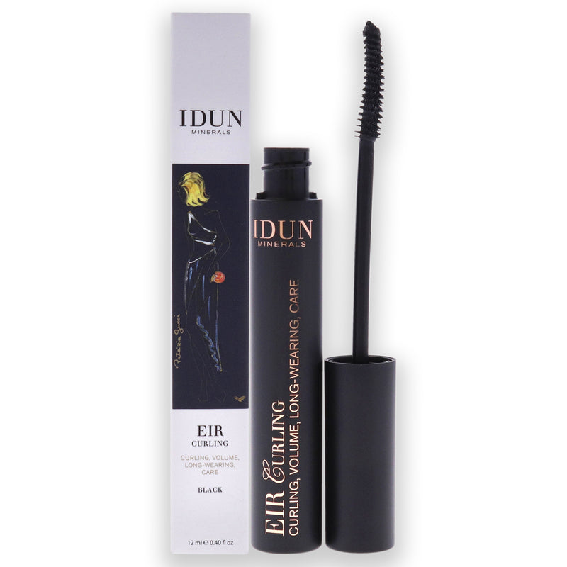 Idun Minerals Eir Curling Mascara - 007 Black by Idun Minerals for Women - 0.40 oz Mascara