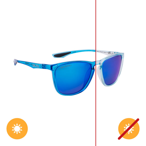 DelSol Solize Ocean is Calling - Light Blue-Blue by DelSol for Unisex - 1 Pc Sunglasses