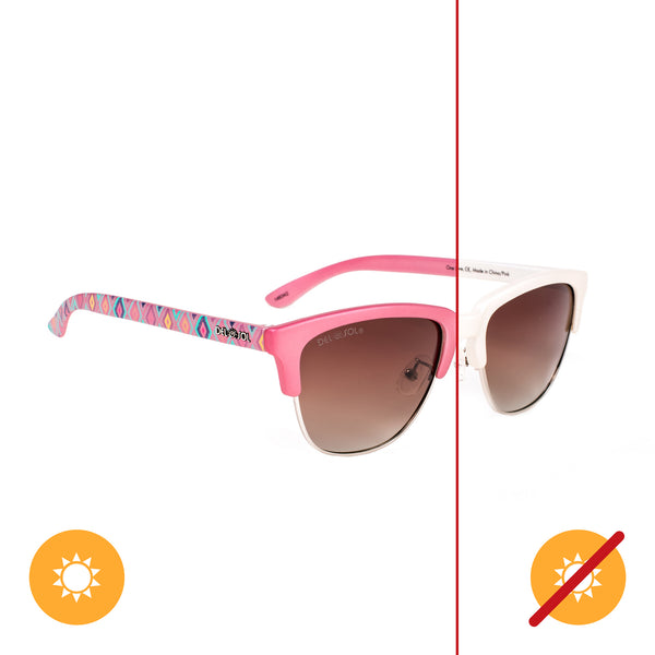 DelSol Solize One Love - Ivory-Pink by DelSol for Unisex - 1 Pc Sunglasses