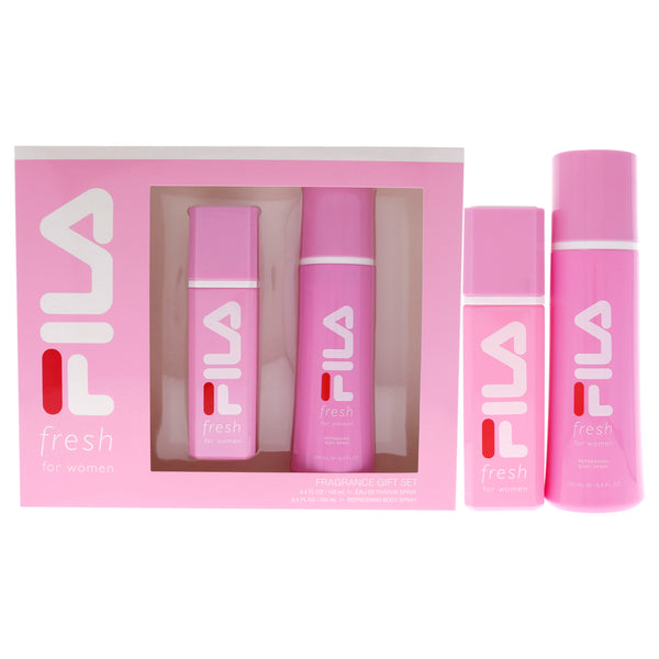 Fila Fila Fresh by Fila for Women - 2 Pc Gift Set 3.4oz EDP Spray, 8.4oz Body Spray