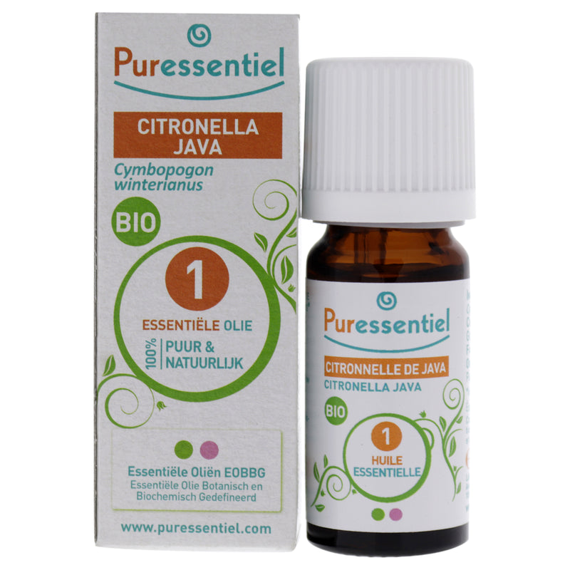 Puressentiel Organic Essential Oil - Citronella Java by Puressentiel for Unisex - 0.3 oz Oil