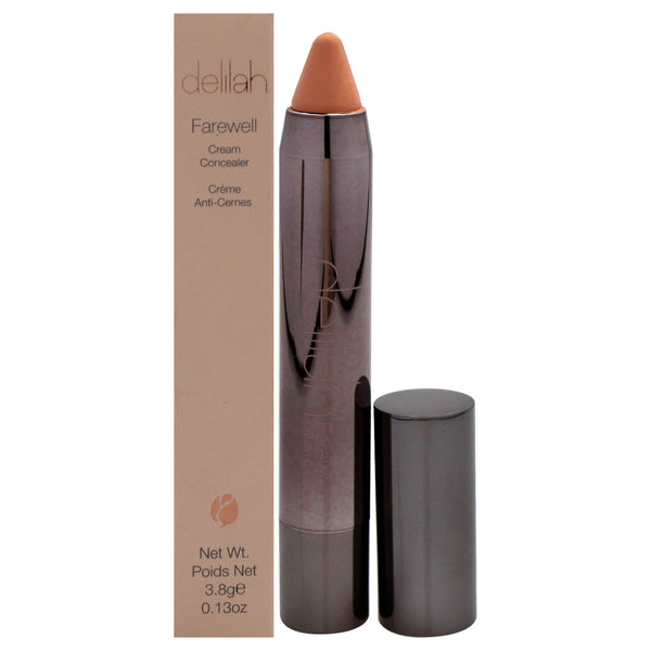 Delilah Farewell Cream Concealer - Almond by Delilah for Women - 0.13 oz Concealer