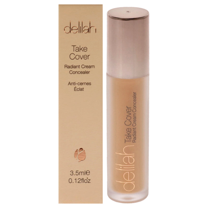 Delilah Take Cover Radiant Cream Concealer - Marble by Delilah for Women - 0.12 oz Concealer