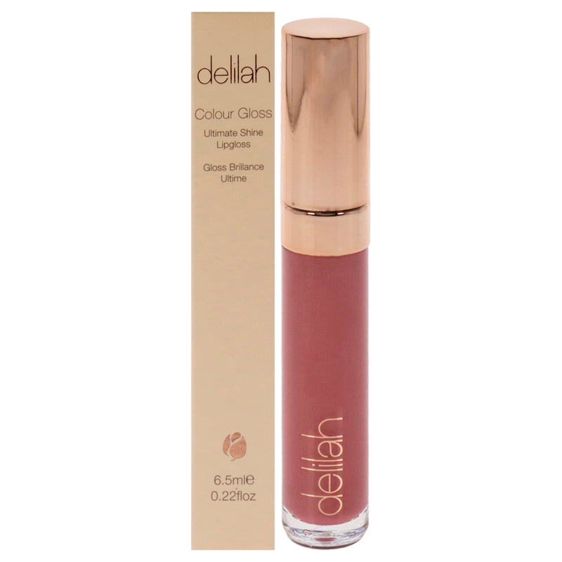 Delilah Ultimate Shine Lip Gloss - Modesty by Delilah for Women - 0.22 oz Lip Gloss