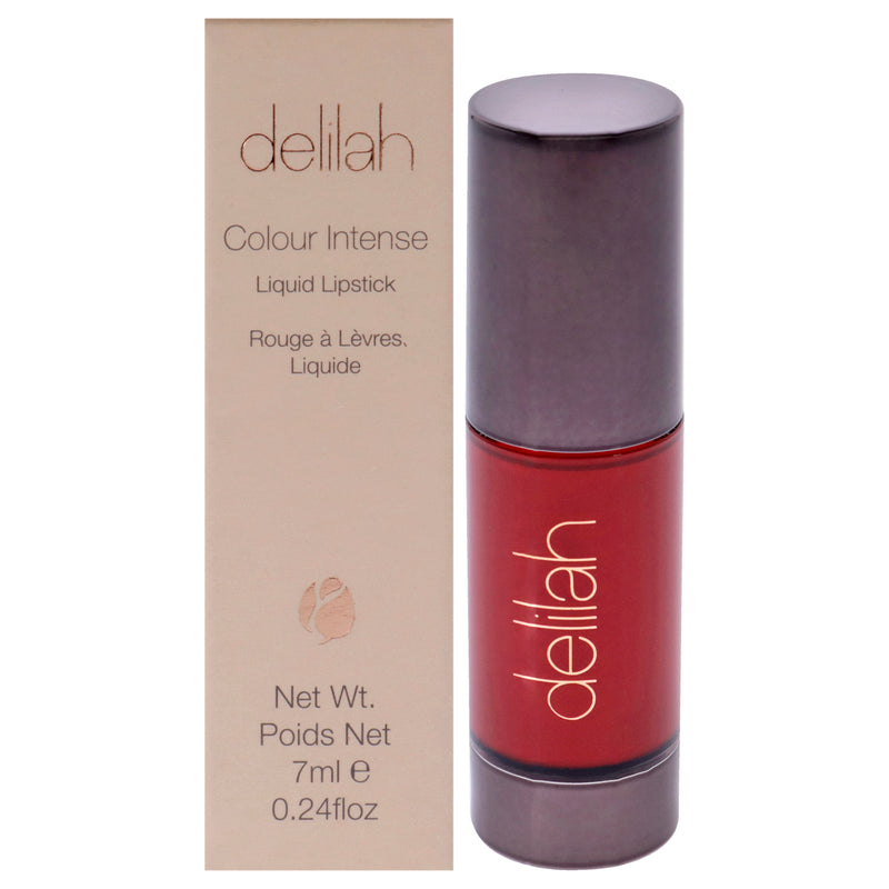 Delilah Colour Intense Liquid Lipstick - Flame by Delilah for Women - 0.24 oz Lipstick