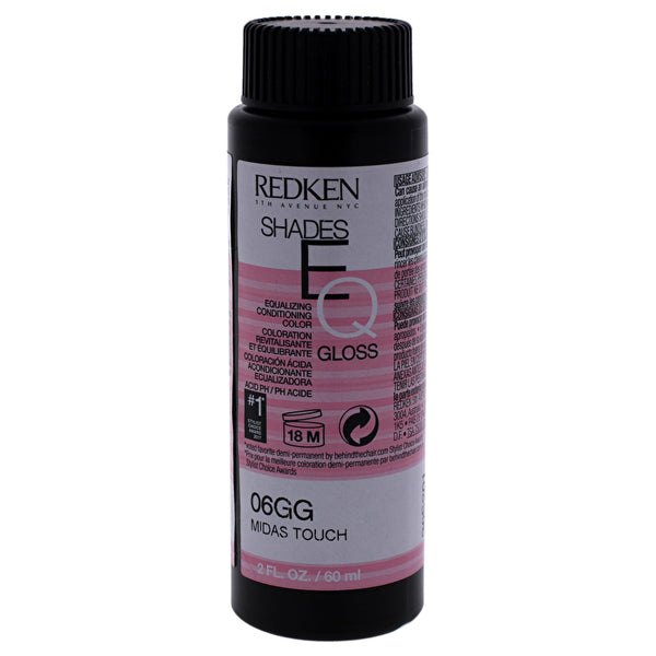 Redken Shades Eq Color Gloss - 06gg Midas Touch For Unisex 60ml/2oz