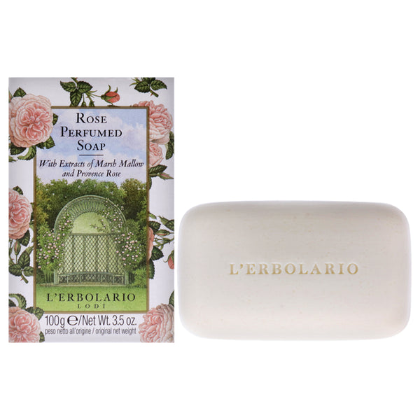 LErbolario Perfumed Soap - Rose by LErbolario for Unisex - 3.5 oz Soap