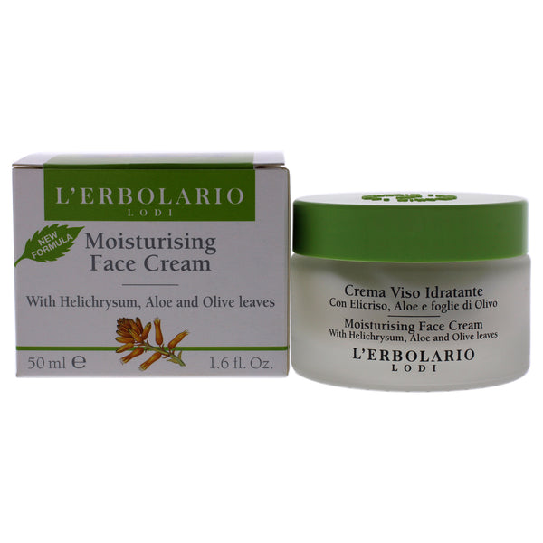 LErbolario Moisturising Face Cream by LErbolario for Unisex - 1.6 oz Cream