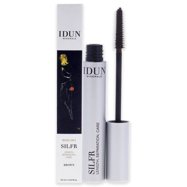 Idun Minerals Silfr Lengthening Mascara - 012 Brown by Idun Minerals for Women - 0.34 oz Mascara