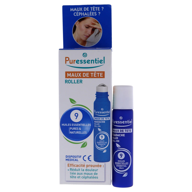 Puressentiel Headache Roller by Puressentiel for Unisex - 0.17 oz Rollon