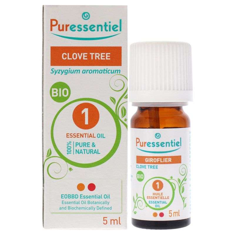 Puressentiel Organic Essential Oil - Clove Bud (Tree) by Puressentiel for Unisex - 0.17 oz Oil