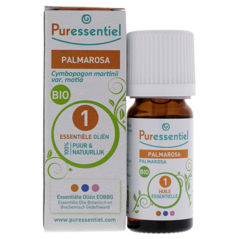 Puressentiel Organic Essential Oil - Palmarosa by Puressentiel for Unisex - 0.3 oz Oil