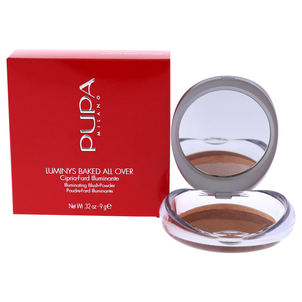 Pupa Milano Luminys Baked All Over Illuminating Blush-Powder - 02 Stripes Naturals by Pupa Milano for Women - 0.32 oz Blush