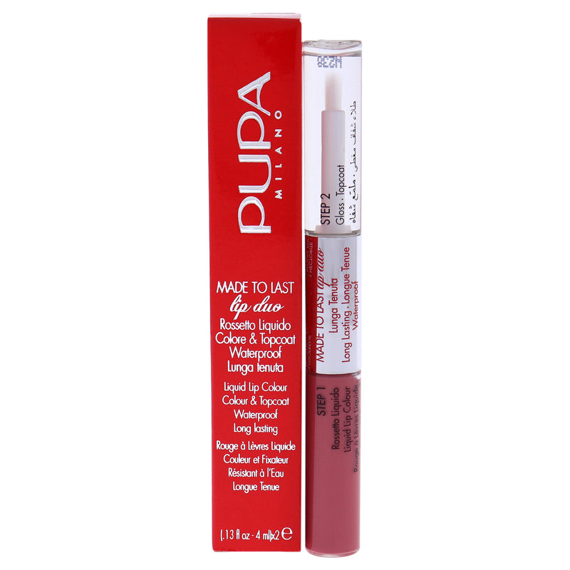 Pupa Milano Made To Last Lip Duo - 009 Sweet Pink by Pupa Milano for Women - 0.13 oz Lipstick