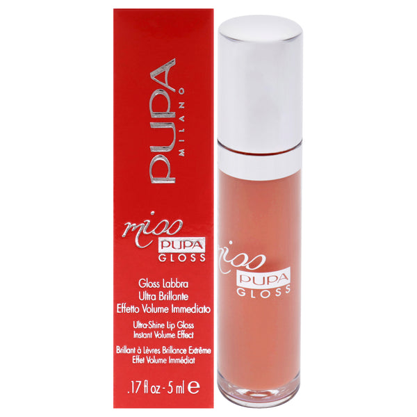 Pupa Milano Miss Pupa Gloss Ultra-Shine Lip Gloss - 300 Soft Kiss by Pupa Milano for Women - 0.17 oz Lip Gloss