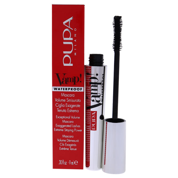 Pupa Milano Vamp! Waterproof Mascara - 001 Extra Black by Pupa Milano for Women - 0.30 oz Mascara