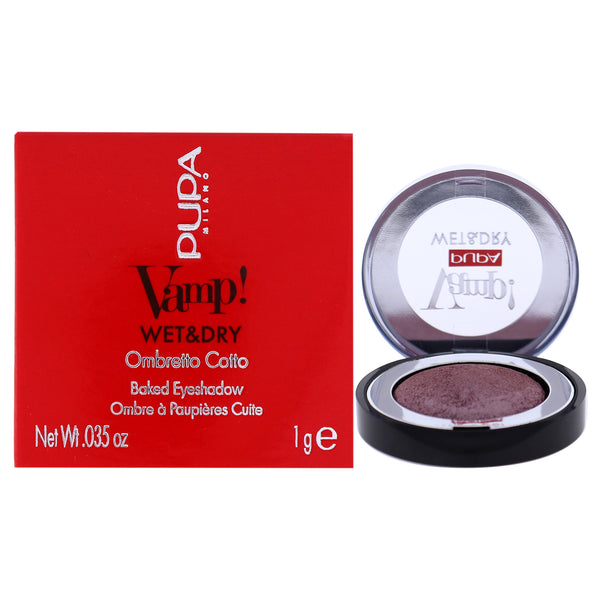 Pupa Milano Vamp! Wet and Dry Baked Eyeshadow - 203 Magic Lilac by Pupa Milano for Women - 0.035 oz Eye Shadow