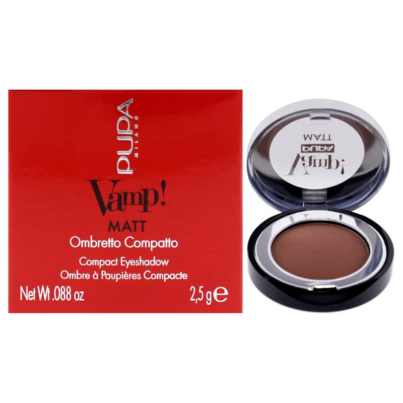 Pupa Milano Vamp! Matt Compact Eyeshadow - 040 Warm Nude by Pupa Milano for Women - 0.088 oz Eye Shadow