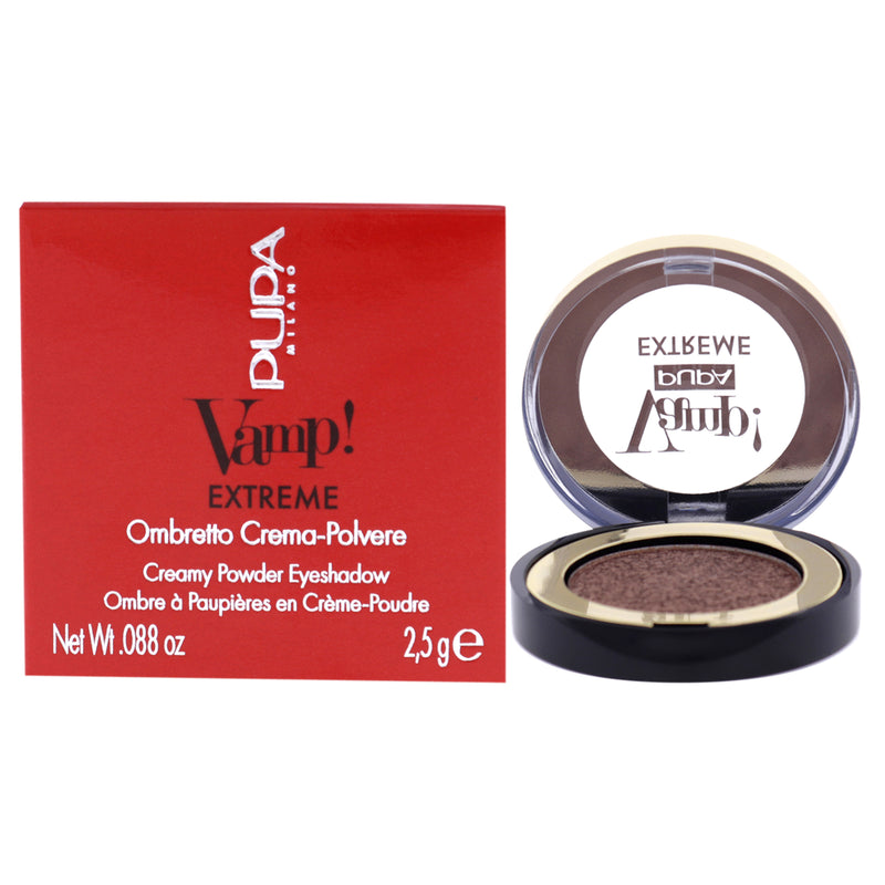 Pupa Milano Vamp! Extreme Cream Powder Eyeshadow - 002 Extreme Copper by Pupa Milano for Women - 0.088 oz Eye Shadow