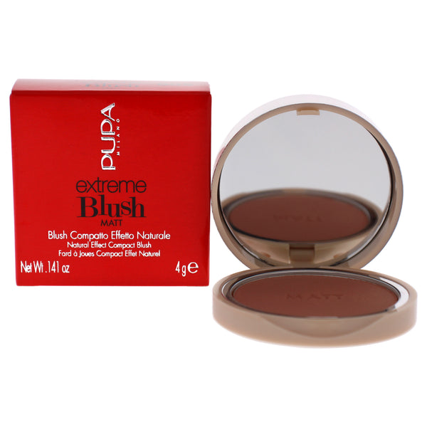 Pupa Milano Extreme Blush Matt - 005 Rose Brown by Pupa Milano for Women - 0.141 oz Blush