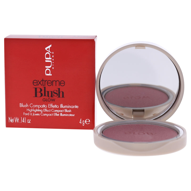 Pupa Milano Extreme Blush Glow - 100 Exotic Rose by Pupa Milano for Women - 0.141 oz Blush