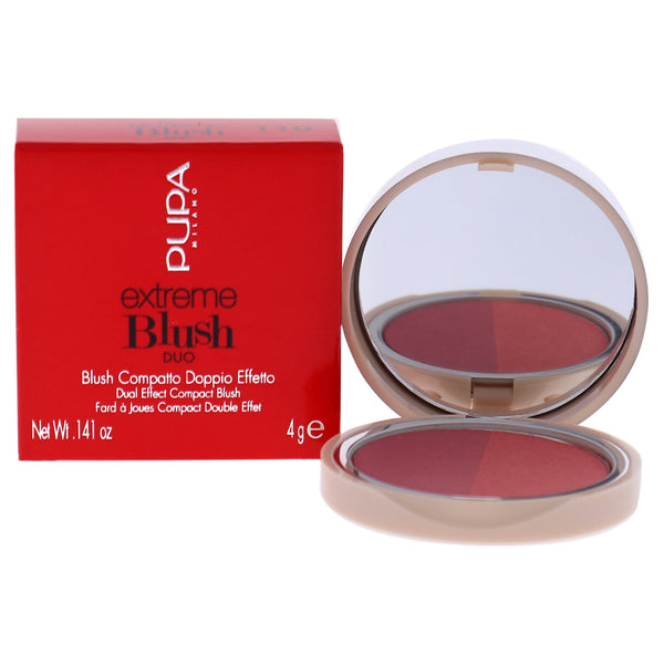 Pupa Milano Extreme Blush Duo - 110 Radiant Amarant - Glow Watermelon by Pupa Milano for Women - 0.141 oz Blush