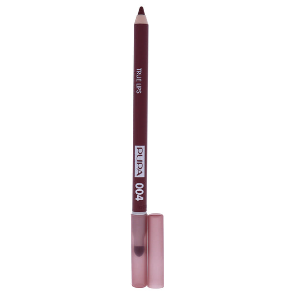 Pupa Milano True Lips Blendable Lip Liner - 004 Plain Brown by Pupa Milano for Women - 0.042 oz Lip Liner