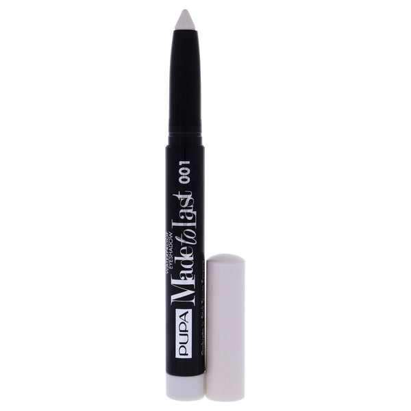 Pupa Milano Made To Last Eyeshadow Waterproof - 001 Flash White by Pupa Milano for Women - 0.049 oz Eye Shadow