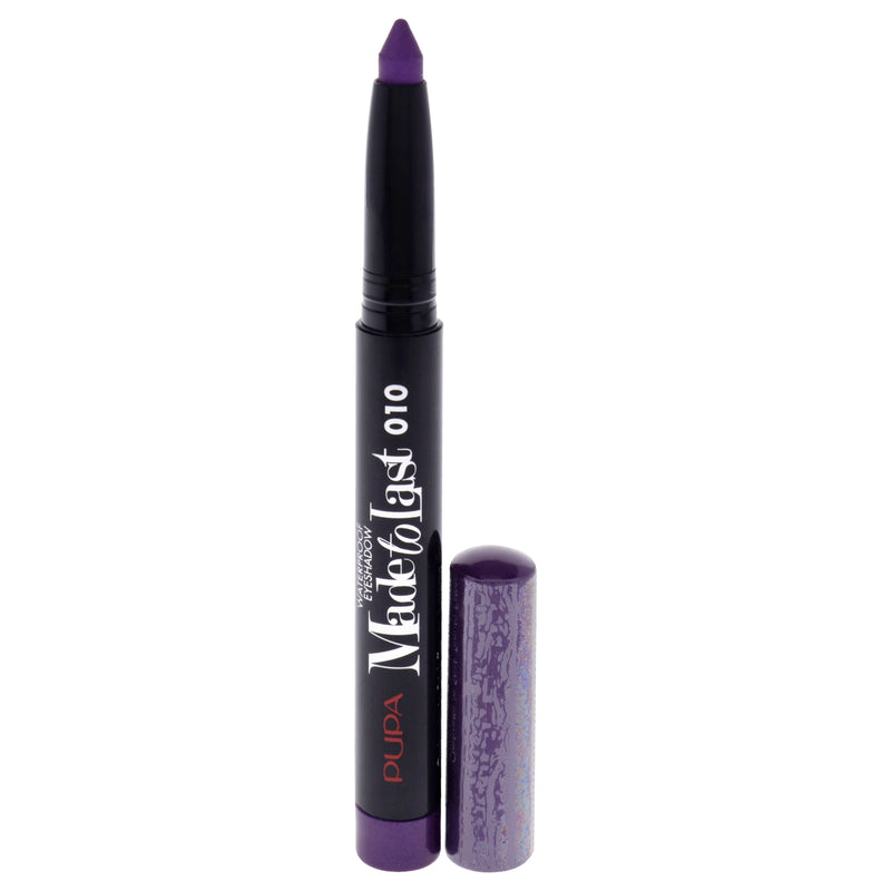 Pupa Milano Made To Last Eyeshadow Waterproof - 010 Shocking Violet by Pupa Milano for Women - 0.049 oz Eye Shadow