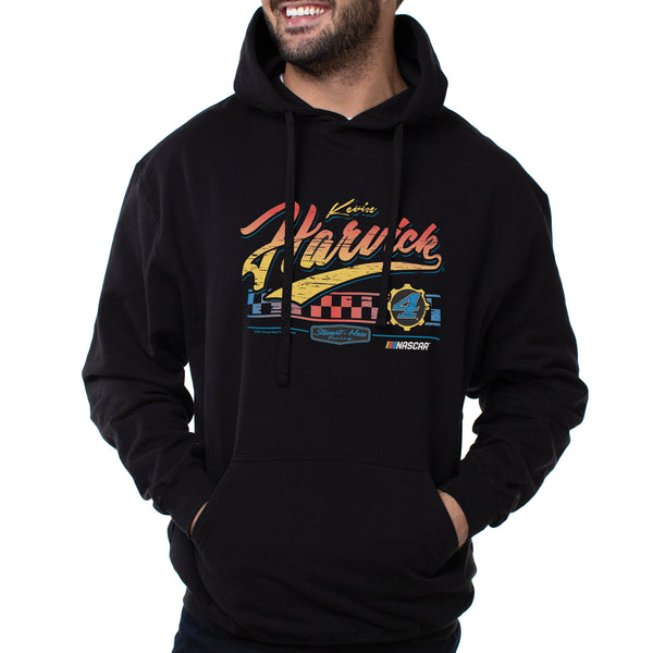 DelSol NASCAR Hooded Sweatshirt - Kevin Harvick - 3 Black by DelSol for Men - 1 Pc T-Shirt (2XL)