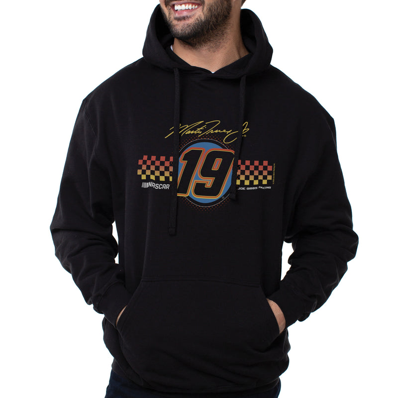 DelSol NASCAR Hooded Sweatshirt - Martin Truex Jr - 1 Black by DelSol for Men - 1 Pc T-Shirt (M)