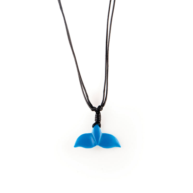 DelSol Color-Changing Necklace - Whale Tail - White to Blue by DeSol for Women - 1 Pc Necklace