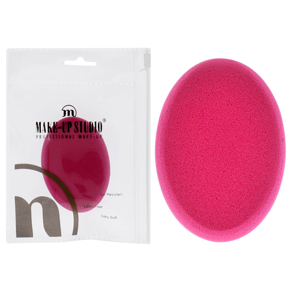 Oval Buffed Sponge Blending - Dark Pink by Make-Up Studio for Women - 1 Pc Sponge