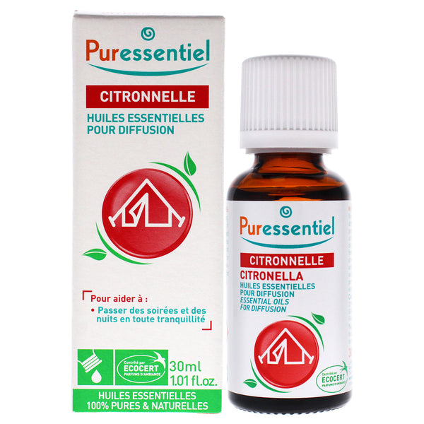 Puressentiel Diffusion Essential Oil - Citronella by Puressentiel for Unisex - 1.01 oz Oil