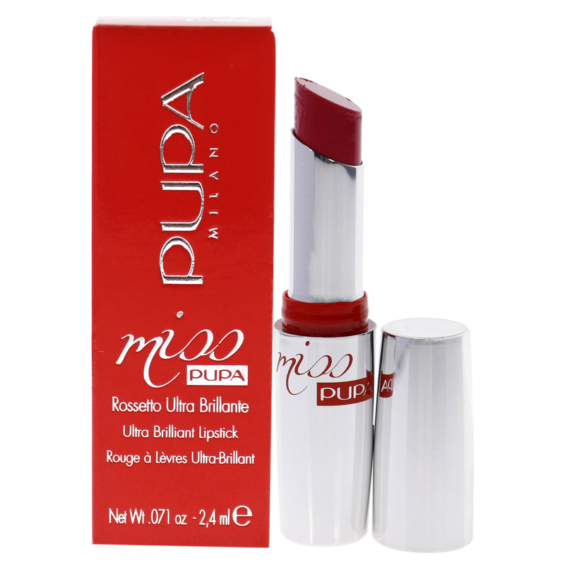 Pupa Milano Miss Pupa Ultra Brilliant Lipstick - 302 Party Pink by Pupa Milano for Women - 0.071 oz Lipstick