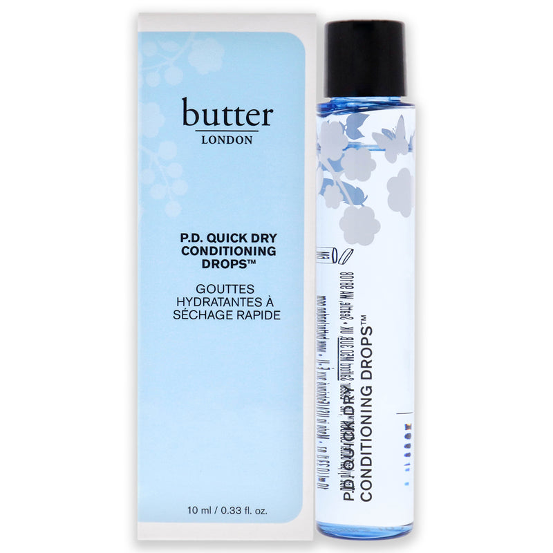 Butter London P.D. Quick Dry Conditioning Drops by Butter London for Women - 0.33 oz Nail Treatment