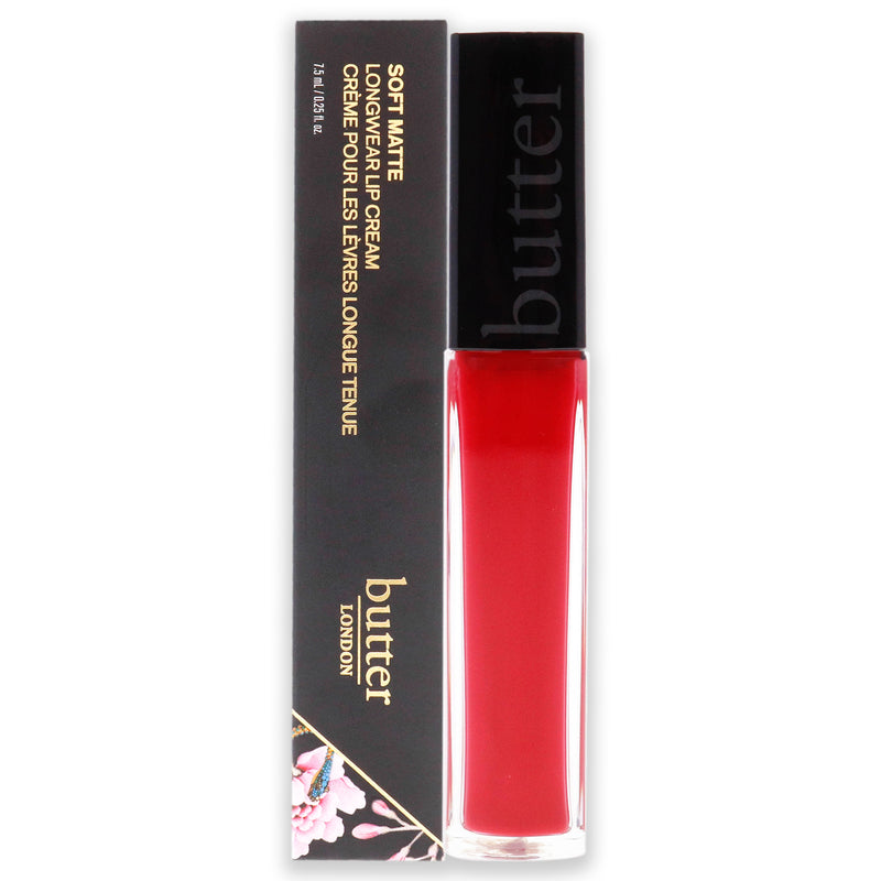 Butter London Soft Matte Long Wear Lip Cream - Bossy Boots by Butter London for Women - 0.25 oz Lipstick