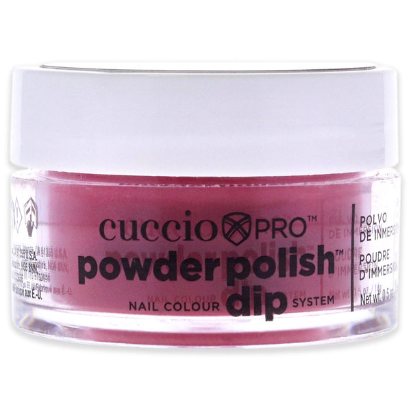 Cuccio Colour Pro Powder Polish Nail Colour Dip System - Red Eye To Shanghai by Cuccio Colour for Women - 0.5 oz Nail Powder