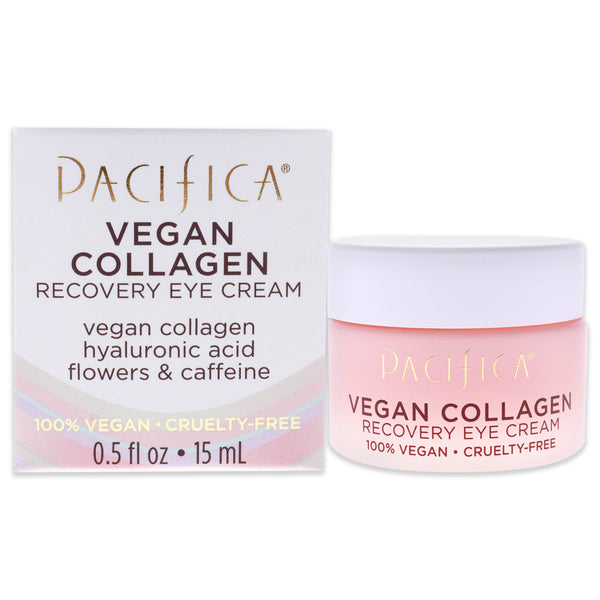 Pacifica Vegan Collagen Recovery Eye Cream by Pacifica for Women - 0.5 oz Cream