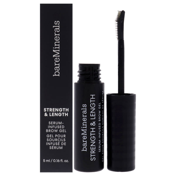 BareMinerals Strength and Length Serum-Infused Brow Gel - Clear by bareMinerals for Women - 0.16 oz Brow Gel