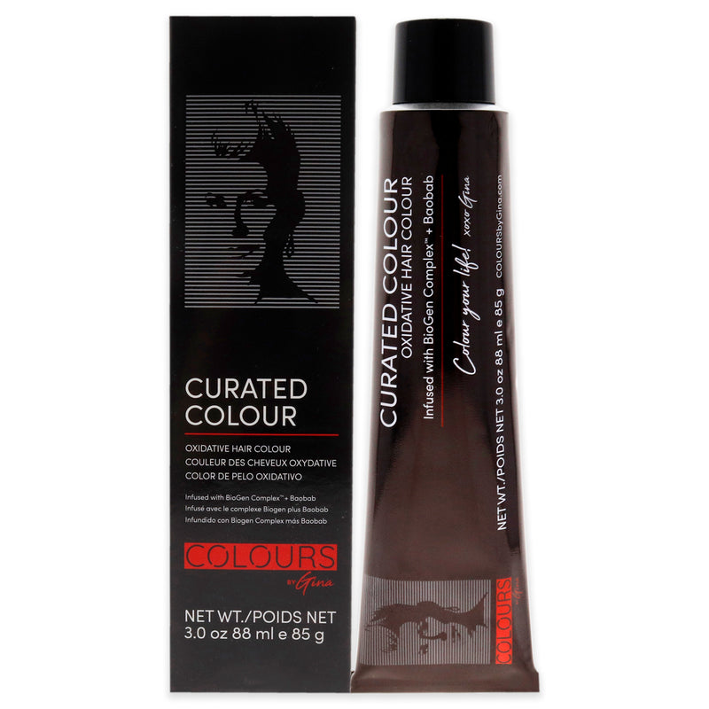 Colours By Gina Curated Colour - 5.22-5VV Intense Light Violet Brown by Colours By Gina for Unisex - 3 oz Hair Color