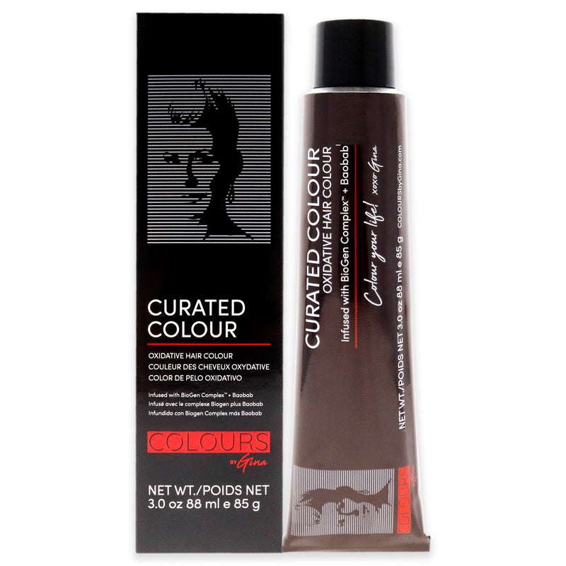 Colours By Gina Curated Colour - 6.3-6GV Dark Beige Blonde by Colours By Gina for Unisex - 3 oz Hair Color