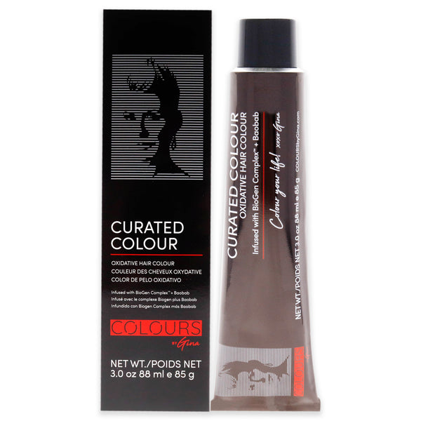 Colours By Gina Curated Colour - 6.35-6GM Dark Golden Mahogany by Colours By Gina for Unisex - 3 oz Hair Color