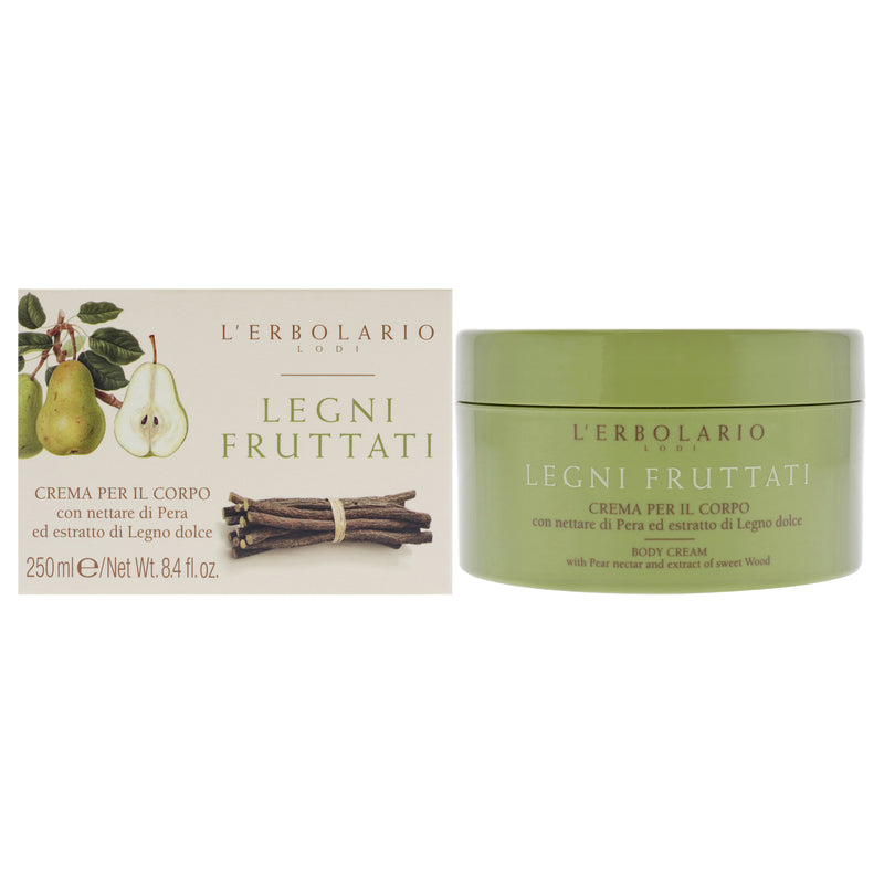 LErbolario Body Cream - Pear Nectar and Sweet Woods by LErbolario for Unisex - 8.4 oz Body Cream