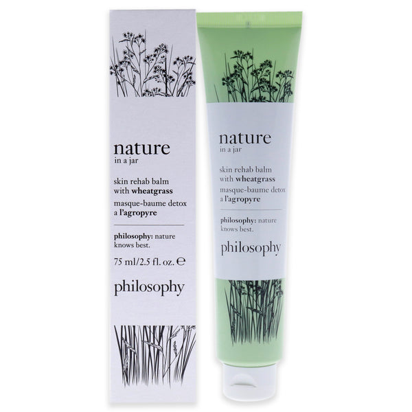 Philosophy Skin Rehab Balm With Wheatgrass by Philosophy for Unisex - 2.5 oz Balm