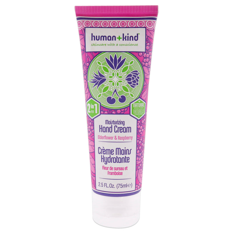 Human+Kind Hand Cream - Elderflower and Raspberry by Human+Kind for Unisex - 2.5 oz Cream